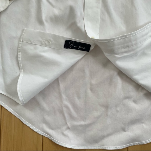 Mens Lands end supima no iron pinpoint Oxford shirt - Picture 5 of 6